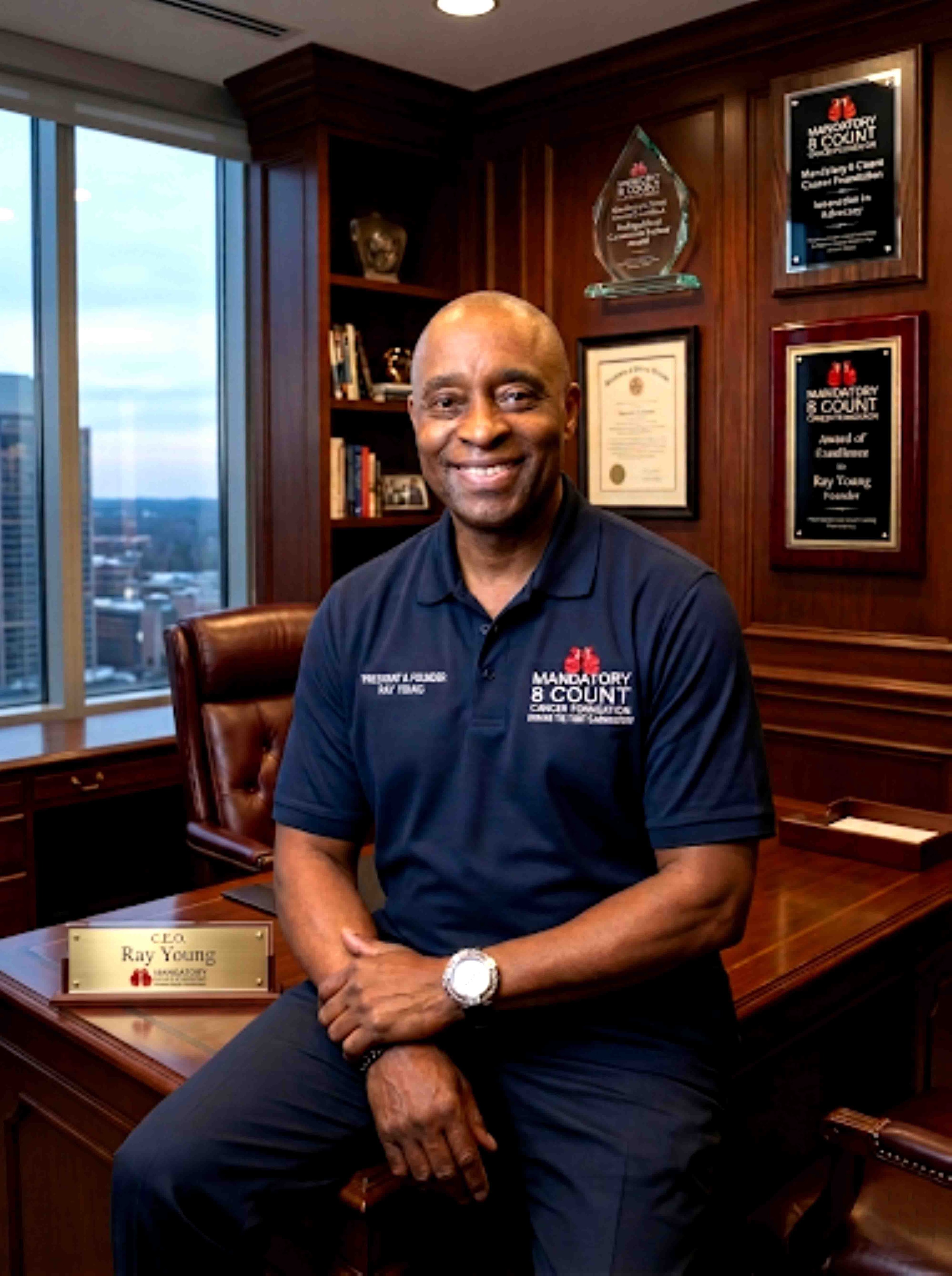 Ray Young, Founder of the Mandatory 8 Count Cancer Foundation